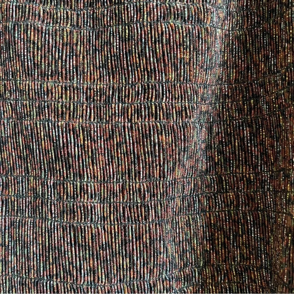 Anthropologie Shimmer Puff-Sleeved Top - Picture 6 of 6